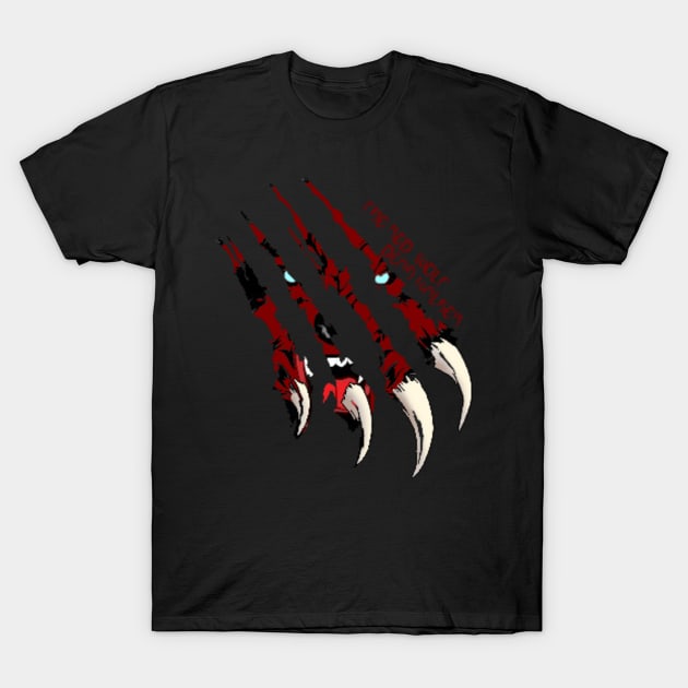 "The Red Wolf" Dean Walker T-Shirt by DWOfficial